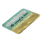 Magnet Flexible Citation Inspirationnelle Sophocles "Amour" Flexib (Côté Gauche)