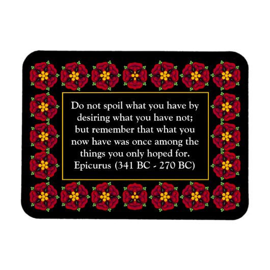 Magnet Flexible Citation Inspirationnelle Sur L'Aimant Désactivé (Horizontal)