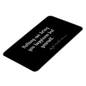 Magnet Flexible Citation inspirée vintage Emerson Happiness (Côté Gauche)