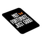 Magnet Flexible Citation Papillon Monarch 'Pas De Chance, Simpleme (Côté Droit)