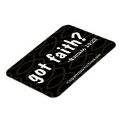 Magnet Flexible Citations bibliques Agrainofmustardseed.com (Côté Gauche)