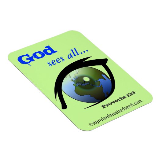 Magnet Flexible Citations bibliques Agrainofmustardseed.com (Côté Droit)