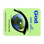 Magnet Flexible Citations bibliques Agrainofmustardseed.com (Horizontal)