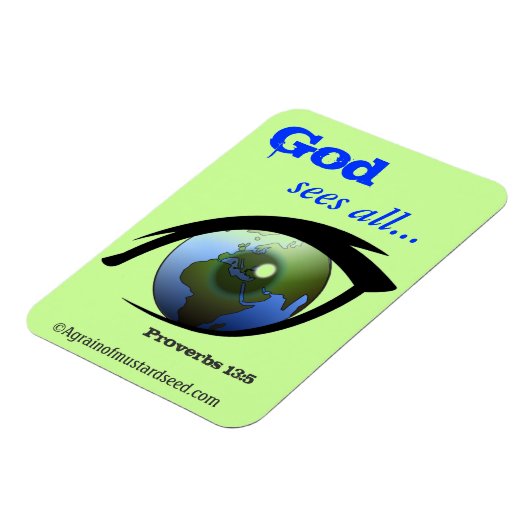 Magnet Flexible Citations bibliques Agrainofmustardseed.com (Côté Gauche)