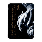 Magnet Flexible Citations de bouddha & Bouddha couché / Sous les é (Vertical)