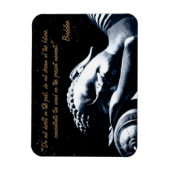 Magnet Flexible Citations de Bouddha et Bouddha couché sous les ét (Vertical)