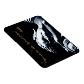 Magnet Flexible Citations de Bouddha & Mindfult / Bouddha couché (Côté Droit)