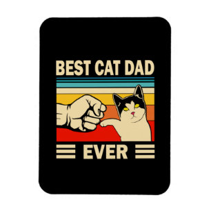 Magnet Flexible Citations grand-père Meilleur papa de chat