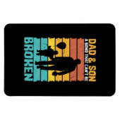 Magnet Flexible Citations grand-père | Papa Et Son Fils (Horizontal)