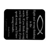 Magnet Flexible Citations inspirantes clés pour la discipline (Horizontal)