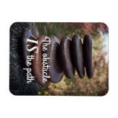 Magnet Flexible Citations Inspirantes Mots Motivationnels Pierres (Horizontal)