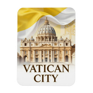 Magnet Flexible CITE DU VATICAN Rome Culture Patrimoine
