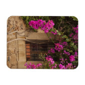 Magnet Flexible Cité Monumentale, bâtiments couverts de fleurs (Horizontal)