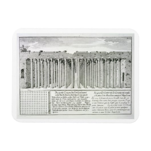Magnet Flexible Citerne sous l'hippodrome, Constantinople, Tu (Horizontal)