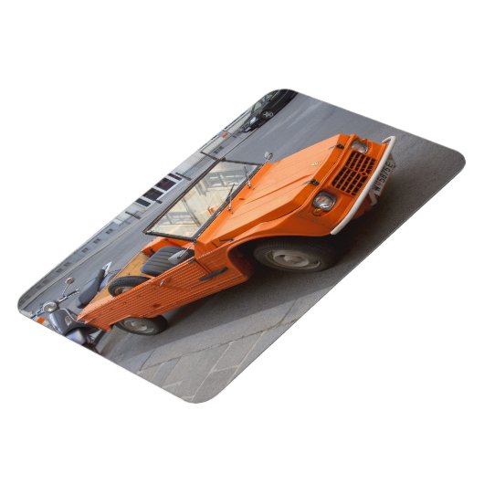 Magnet Flexible Citroen orange Mehari (Côté Gauche)