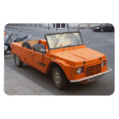 Magnet Flexible Citroen orange Mehari (Horizontal)