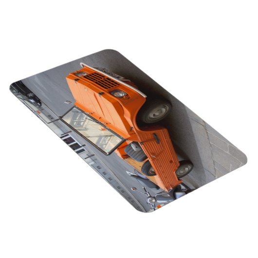 Magnet Flexible Citroen orange Mehari (Côté Droit)
