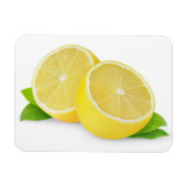 Magnet Flexible Citron coupé (Horizontal)