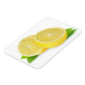 Magnet Flexible Citron coupé (Côté Gauche)