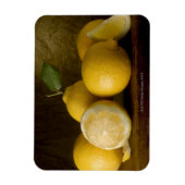 Magnet Flexible citrons sur bois (Vertical)