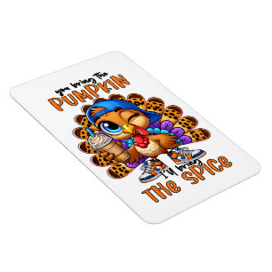 Magnet Flexible Citrouille