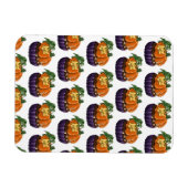 Magnet Flexible Citrouille Cupcake (Horizontal)