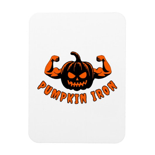 Magnet Flexible Citrouille de fer  (Vertical)
