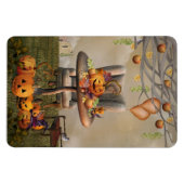 Magnet Flexible Citrouille de Halloween Fête Imaginaire Art (Horizontal)