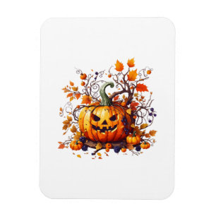 Magnet Flexible citrouille drôle d'automne Halloween