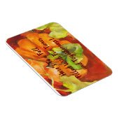 Magnet Flexible Citrouille Patch Citrouille Automne (Côté Droit)