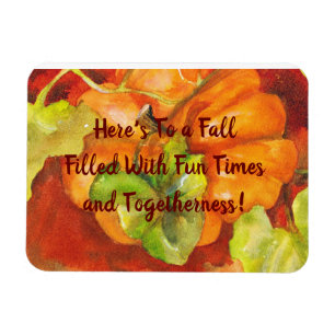 Magnet Flexible Citrouille Patch Citrouille Automne