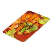 Magnet Flexible Citrouille Patch Citrouille Automne (Côté Gauche)