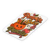 Magnet Flexible Citrouille Spice & Crayons Mignon Professeur d'Aut (Côté Gauche)