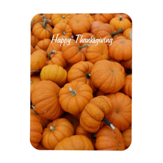 Magnet Flexible Citrouilles de Thanksgiving (Vertical)