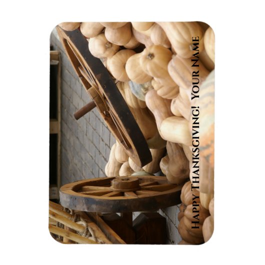 Magnet Flexible Citrouilles et roue (Vertical)