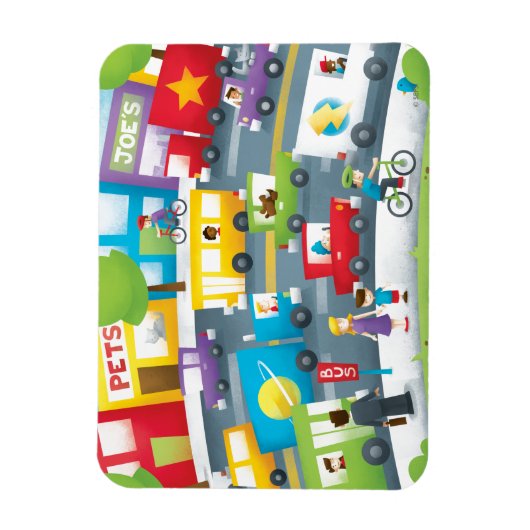 Magnet Flexible City (Vertical)