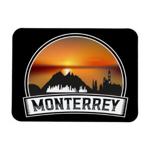 Magnet Flexible Cityscape de Monterrey Mexique