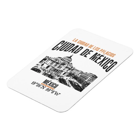 Magnet Flexible Ciudad de México (Côté Gauche)