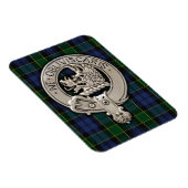 Magnet Flexible Clan Campbell Crest et Breadalbane Tartan (Côté Droit)