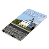 Magnet Flexible Clark's Point Lighthouse Massachusetts FlexiMagnet (Côté Gauche)