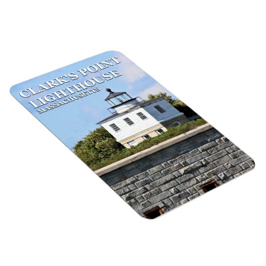 Magnet Flexible Clark's Point Lighthouse Massachusetts FlexiMagnet (Côté Droit)