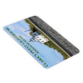 Magnet Flexible Clark's Point Lighthouse Massachusetts FlexiMagnet (Côté Droit)