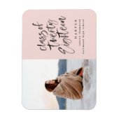 Magnet Flexible Classe de 2018 photo carte faire-part diplômée (Vertical)