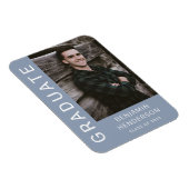 Magnet Flexible Classe De 2023 Boy Graduation Photo (Côté Droit)