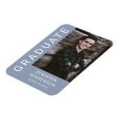 Magnet Flexible Classe De 2023 Boy Graduation Photo (Côté Gauche)