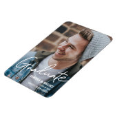 Magnet Flexible Classe de photo masculine moderne 2024 (Côté Gauche)