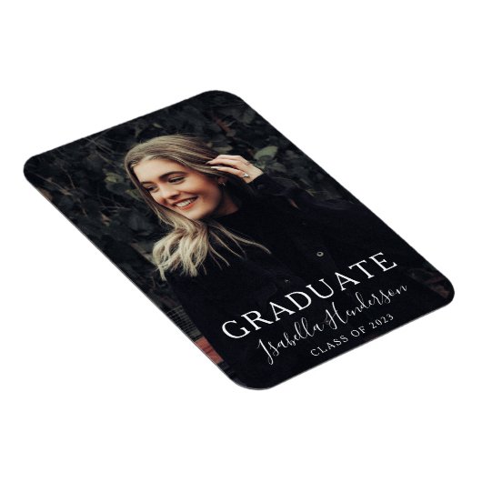 Magnet Flexible Classe De Script Moderne De 2022 Graduation (Côté Droit)