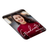 Magnet Flexible Classe moderne de 2024 Faire-part d'études supérie (Côté Droit)