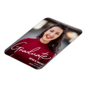 Magnet Flexible Classe moderne de 2024 Faire-part d'études supérie (Côté Gauche)