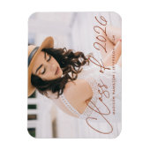 Magnet Flexible Classe moderne de 2026 Diplômé au script en terre  (Vertical)